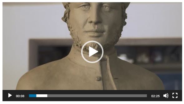video presentazione statua di San Petronio